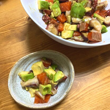 ご飯、晩酌が進む！おつまみポキ